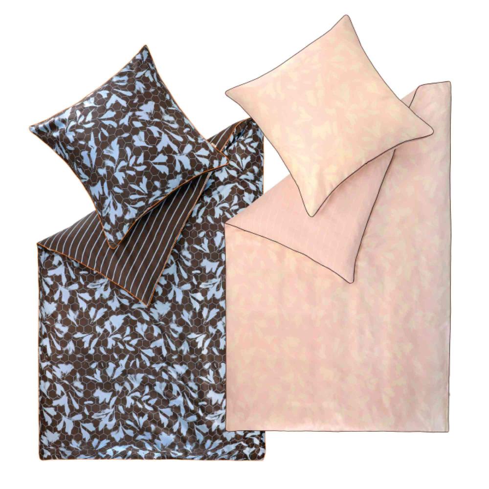 wohndirekt Satin Bettwäsche Noel mit floralem Design Kostenlose Rückgabe