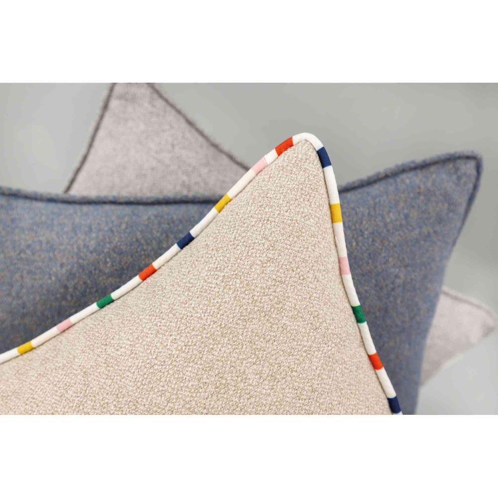 wohndirekt Kissenhülle Signature mit Stickerei 45 x 45 cm Bis zu 50% Rabatt