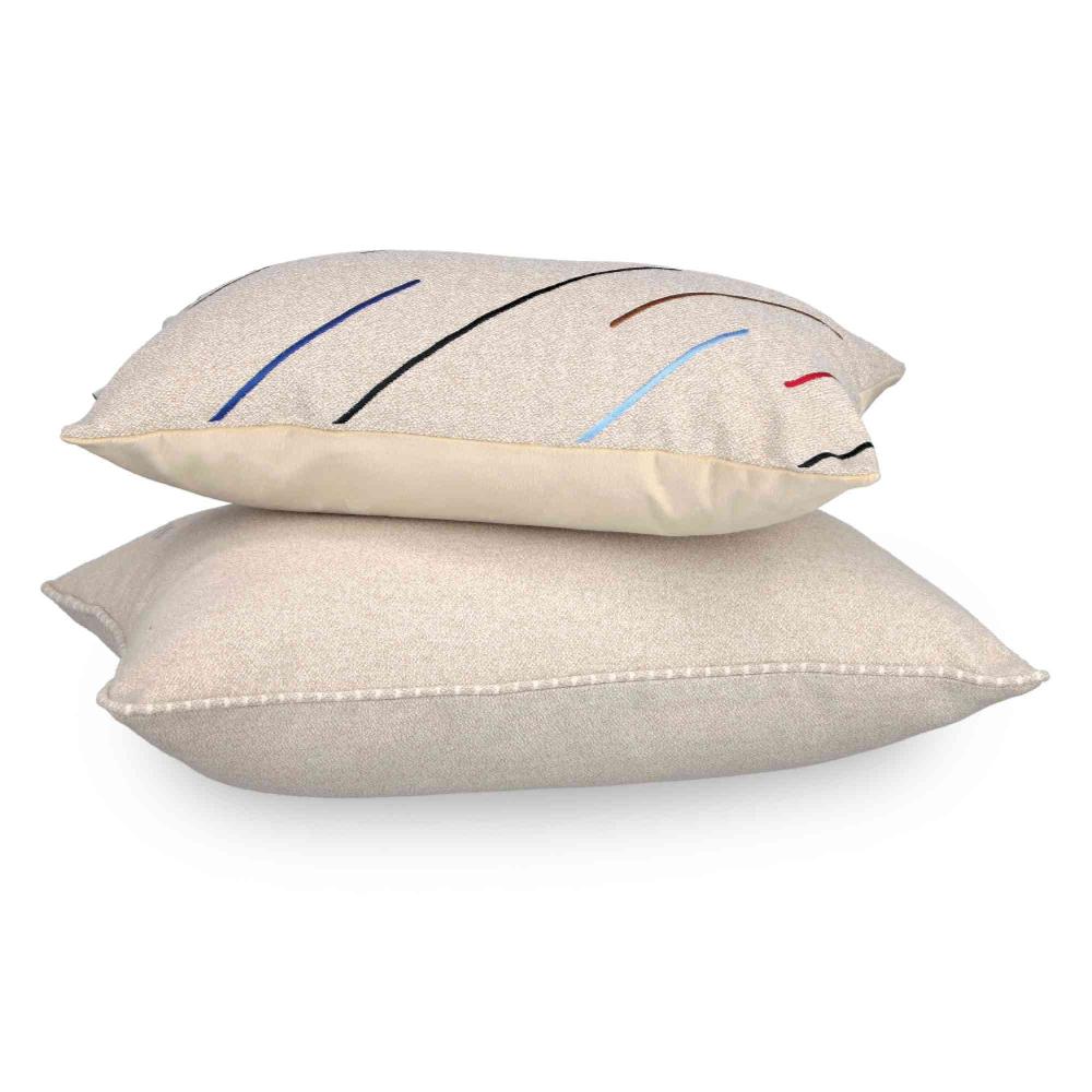wohndirekt Kissenhülle Paola im Melange Stoff 30 x 50 cm Bis zu 65% Rabatt