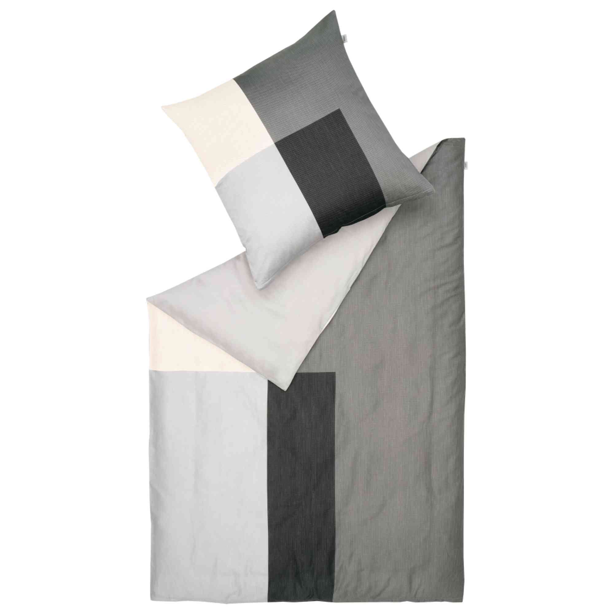 wohndirekt Satin Bettwäsche Art mit grafischem Design