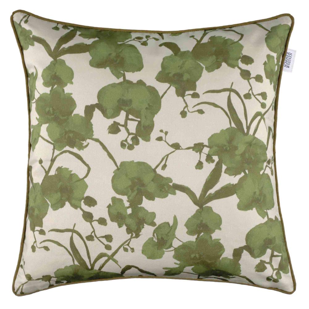 wohndirekt Kissenhülle Orchid mit floralem Design 45 x 45 cm 50% Rabatt für begrenzte Zeit