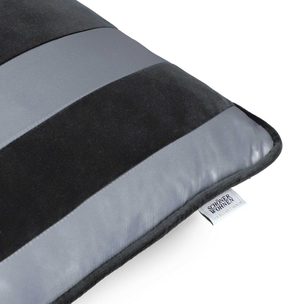 wohndirekt Kissenhülle Avenue aus Satin und Samt 43 x 43 cm Outlet