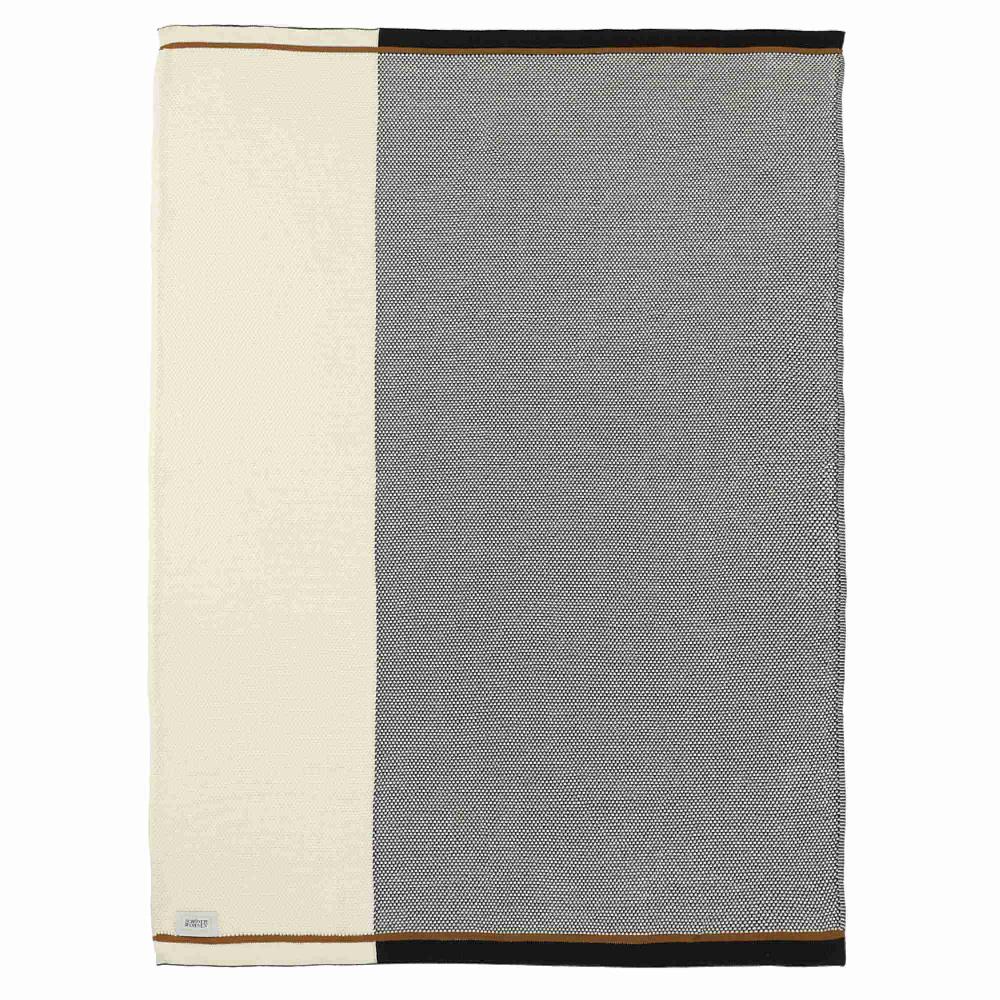 wohndirekt Gestrickte Wohndecke Part mit Perlmuster 130x170 cm Kostenloser Versand