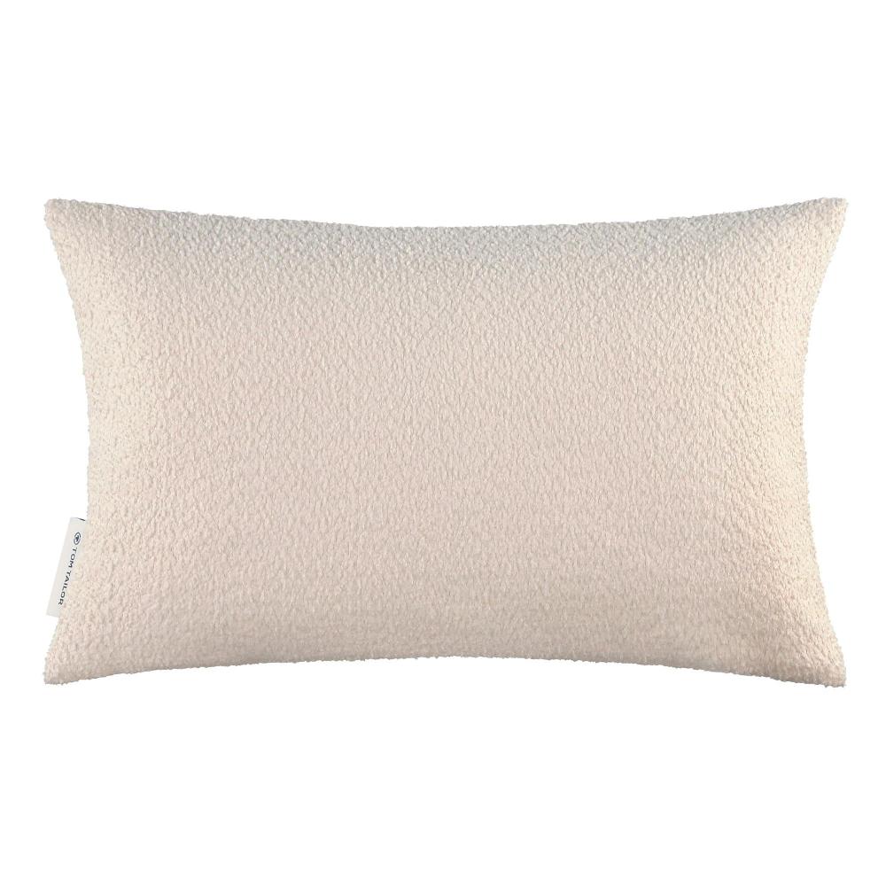 wohndirekt Kissenhülle mit Schrifzug Hey 30 x 50 cm Großer Ausverkauf