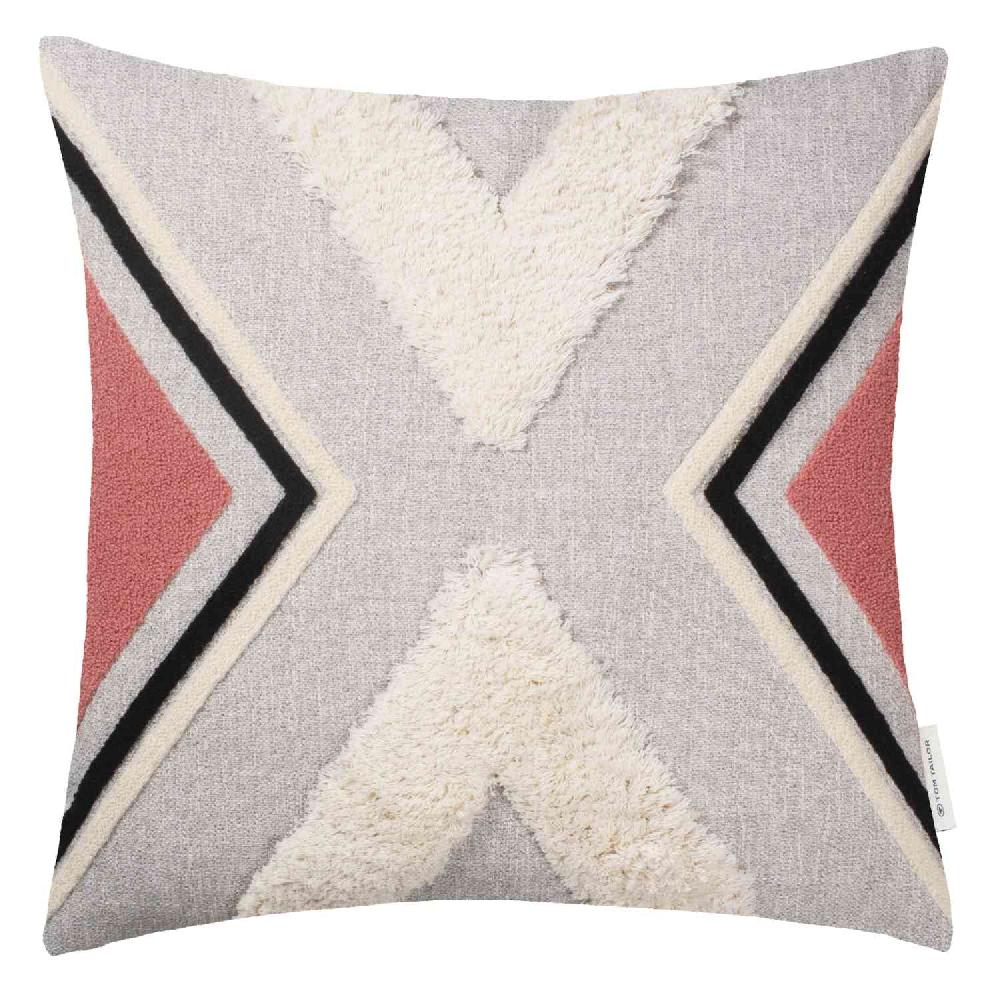 wohndirekt Zierkissenhülle Ethno Multi Zag • Reißverschluss • Grafisches Muster • 45x45cm Zeitlich begrenztes Angebot