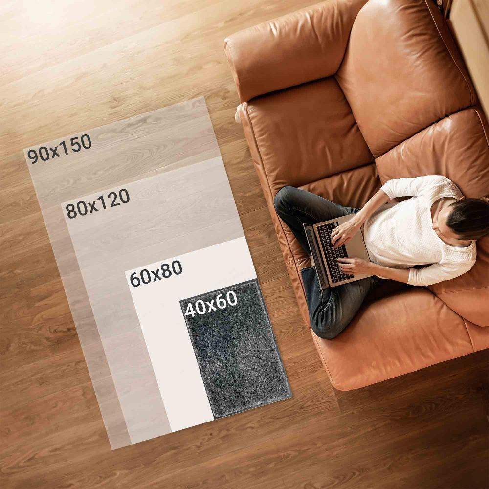wohndirekt Fußmatte LAVA in 5 Farben und 3 Größen VIP-Rabatte