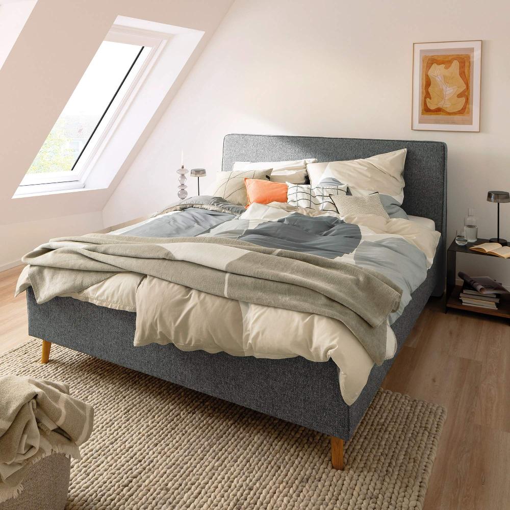 wohndirekt Renforcé Bettwäsche Pebble – Modernes Ellipsen-Muster & Komfort für jede Jahreszeit Letzte 2 Tage