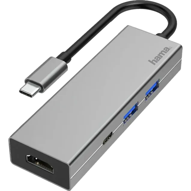 smarthome Hama USB-C-Hub Multiport 4 Ports 2x USB-A USB-C HDMI™ kaufen