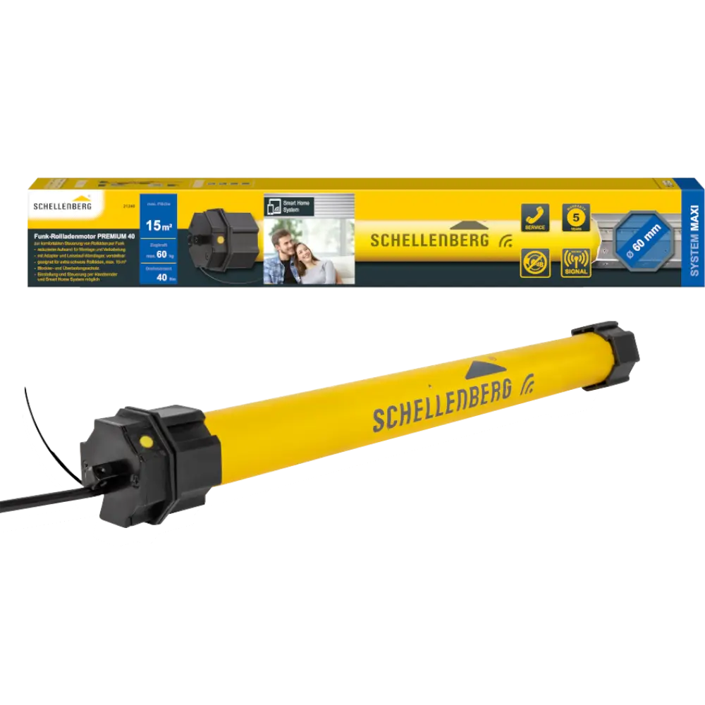 smarthome Schellenberg Funk-Rollladenmotor PREMIUM 40Nm Maxi kaufen Top Angebot