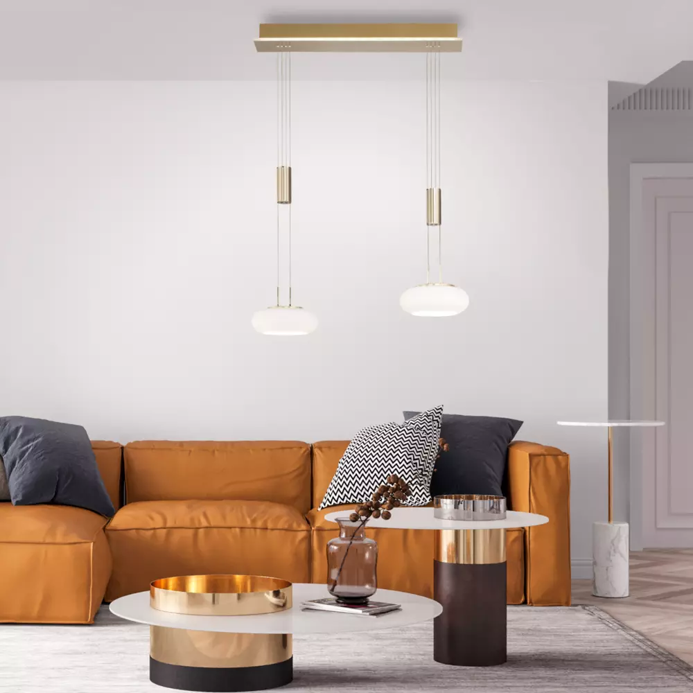 smarthome Paul Neuhaus Q-ETIENNE Pendelleuchte 2-flammig Paul Neuhaus kaufen Super Sparpreis