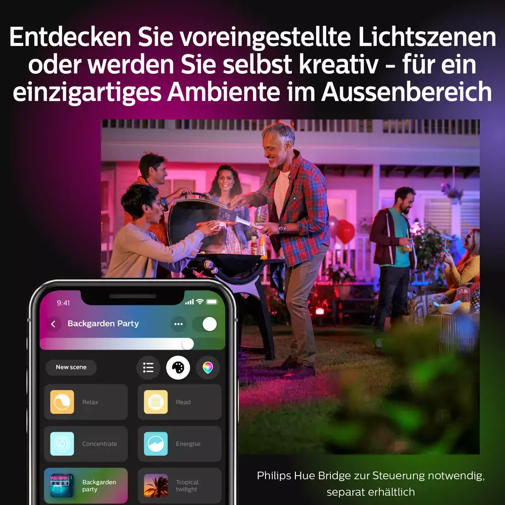 smarthome Philips Hue White & Color Ambience Econic Wandleuchte quadratisch kaufen Bis zu 60% Rabatt