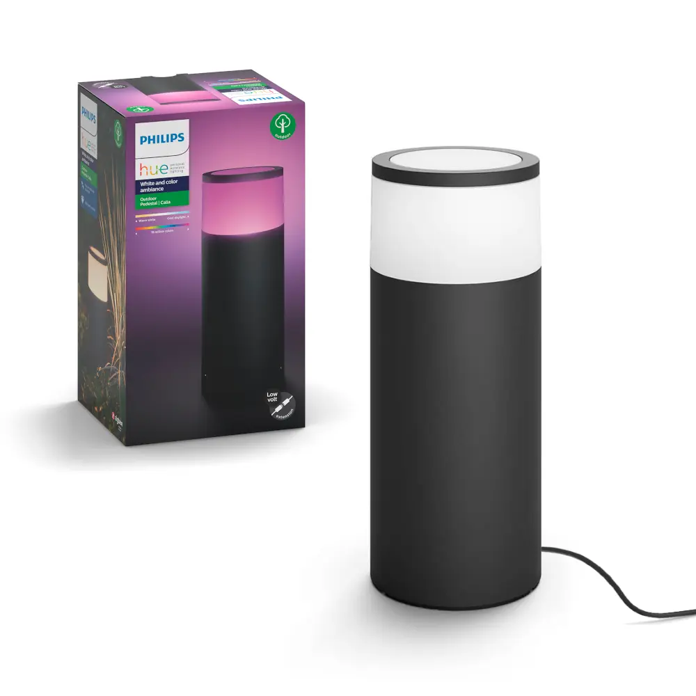 smarthome Philips Hue White & Color Ambience Calla Sockelleuchte Erweiterung klein kaufen Vierteljährliche Förderung