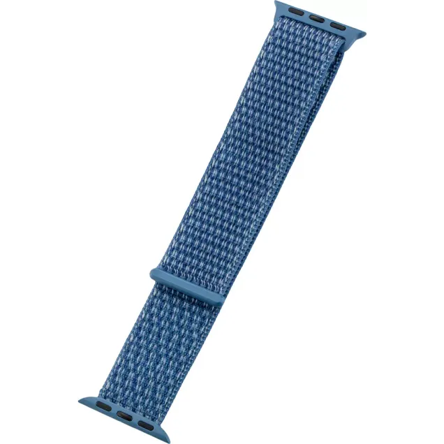 smarthome Peter Jäckel WATCH BAND Apple Watch Ultra 49mm/ Watch 45/44mm (Series 4 - 9)/ 42mm (Series 1 - 3) Nylon Blau kaufen