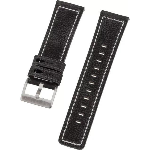 smarthome Peter Jäckel Armband 22mm Leather Schwarz kaufen