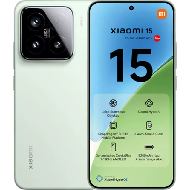 smarthome XIAOMI 15 256 GB Green kaufen