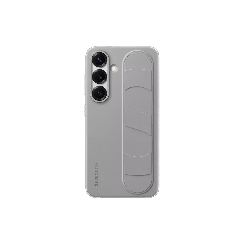 smarthome Samsung Standing Grip Case Samsung Galaxy S25 Gray kaufen Muttertagsangebot