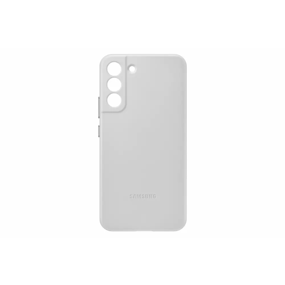 smarthome Samsung Galaxy S22+ Leather Cover Light Gray kaufen Tiefpreis