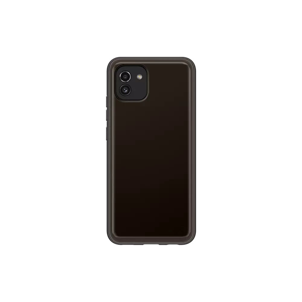 smarthome Samsung Galaxy A03 Soft Clear Cover Black kaufen Super Sparpreis