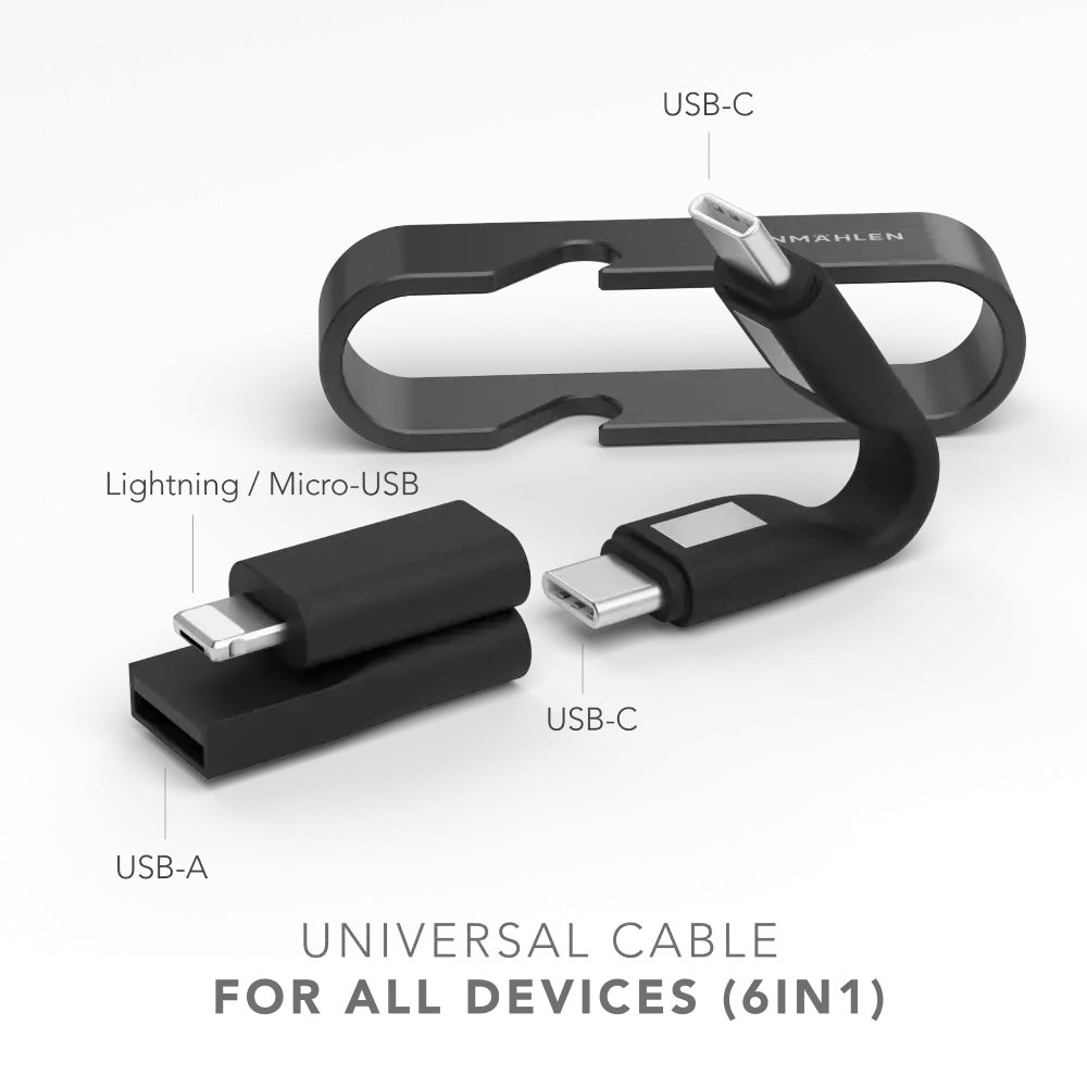 smarthome Vonmählen High Six 6 in 1 Schnellladekabel Black kaufen Super Rabatt