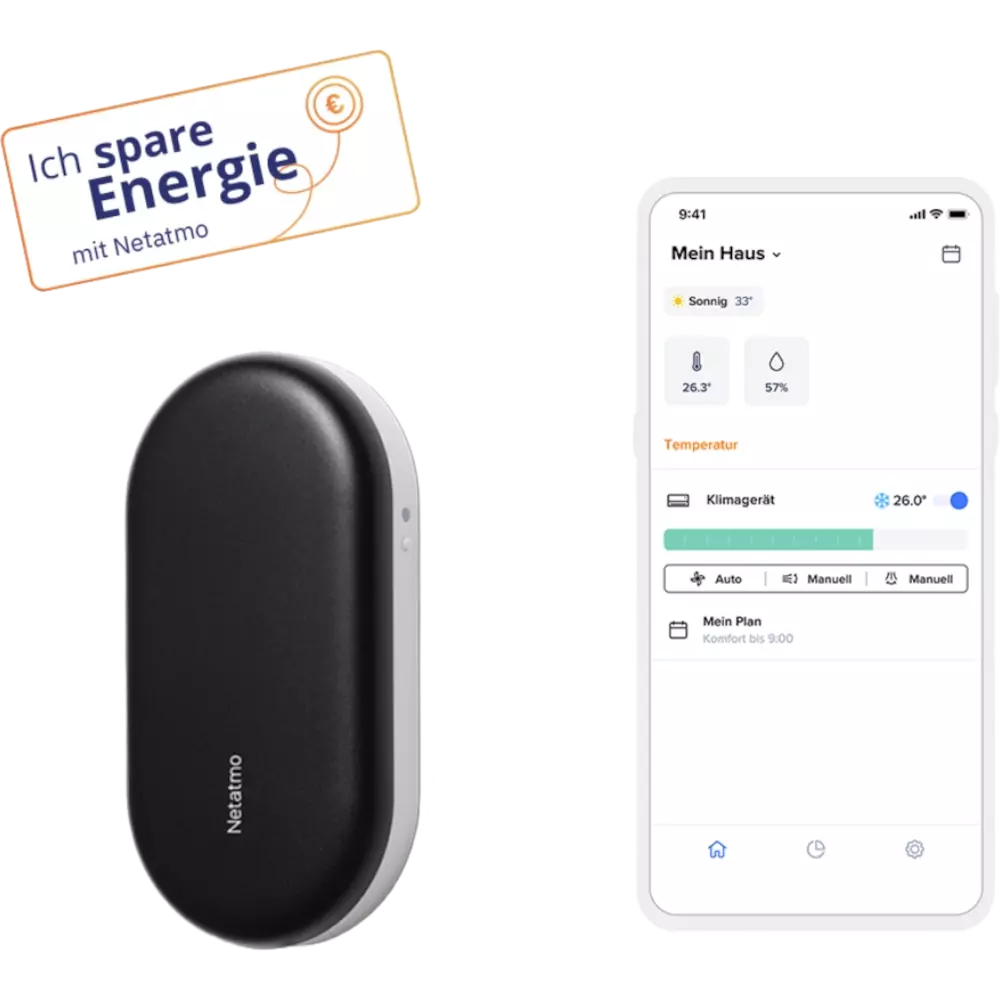 smarthome Netatmo Smarte Klimaanlagensteuerung - für Klimaanlage oder Luft-Luft Wärmepumpe kaufen Im Verkauf