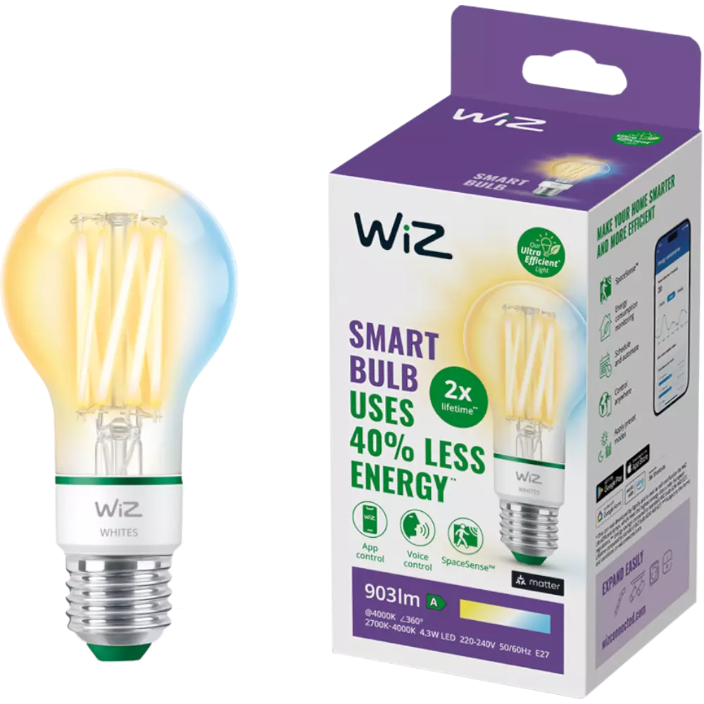 smarthome WiZ Wi-Fi BLE 60W A60 E27 kaufen Fabrikpreis