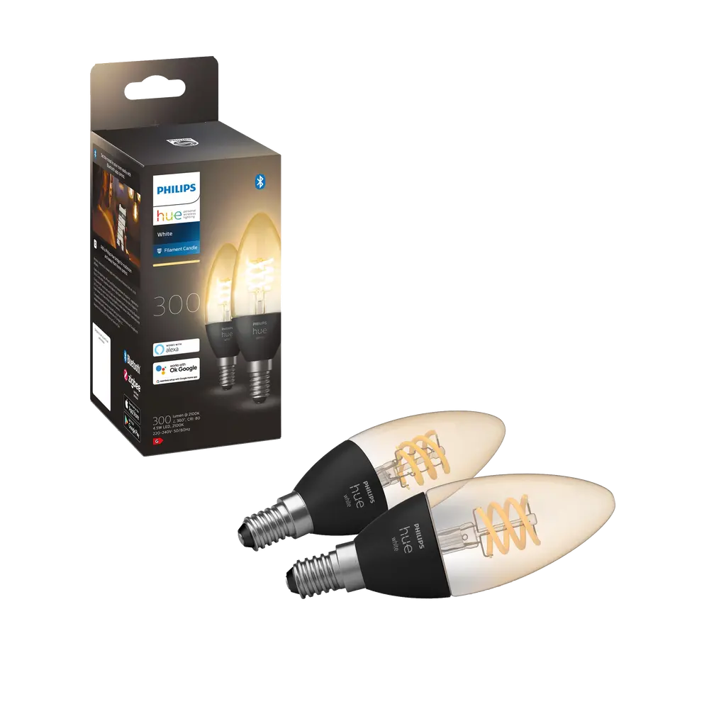 smarthome Philips Hue White E14 Kerze Doppelpack Filament kaufen Preisnachlass