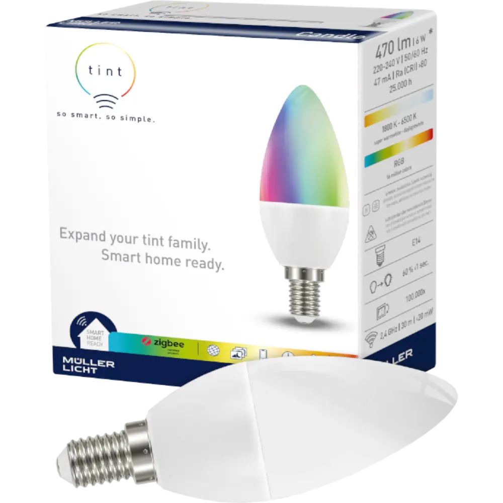 smarthome tint LED-Kerzenform white+color E14 kaufen Cyber Monday