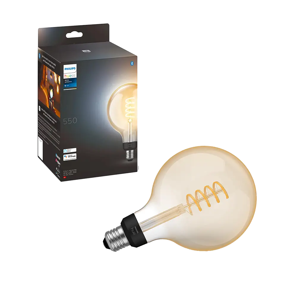 smarthome Philips Hue White Ambience E27 Einzelpack Giant Globe G125 Filament kaufen Osterangebot