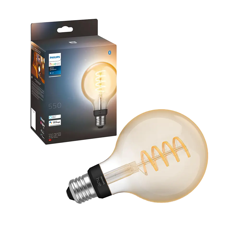 smarthome Philips Hue White Ambience E27 Einzelpack Globe G93 Filament kaufen Vatertagsangebot