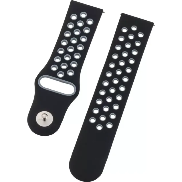 smarthome Peter Jäckel Armband 22mm Dual Silicon Grau kaufen