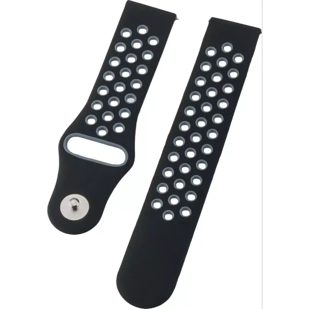 smarthome Peter Jäckel Armband 20mm Dual Silicon Schwarz kaufen