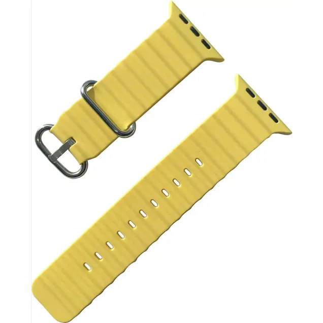 smarthome Peter Jäckel WATCH BAND Apple Watch 41/40mm (Series 4 - 9)/ 38mm (Series 1 - 3) Gelb kaufen