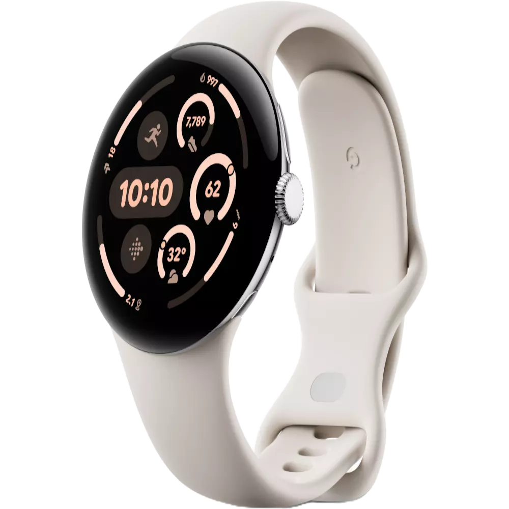 smarthome Google Pixel Watch 3 WiFi 45 mm Porcelain kaufen Im Verkauf