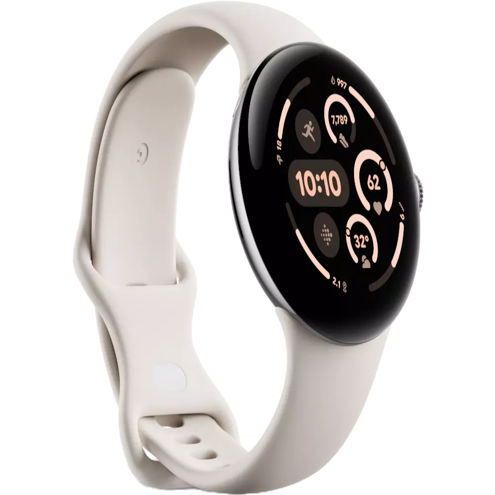 smarthome Google Pixel Watch 3 WiFi 45 mm Porcelain kaufen Im Verkauf