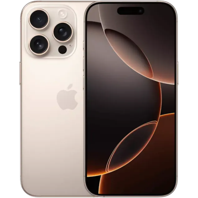 smarthome Apple iPhone 16 Pro 128 GB Titan Wüstensand kaufen Begrenztes Angebot
