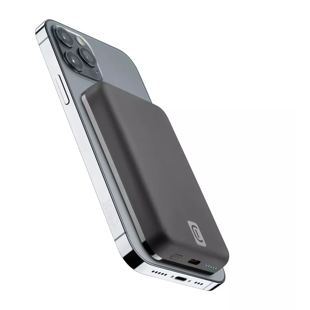 smarthome Cellularline MagSafe Wireless Power Bank MAG 5000 Schwarz kaufen Jubiläumsangebot