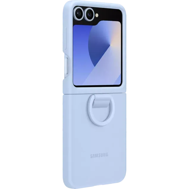 smarthome Samsung Galaxy Z Flip6 Silicone Case Türkis kaufen Riesige Ersparnisse