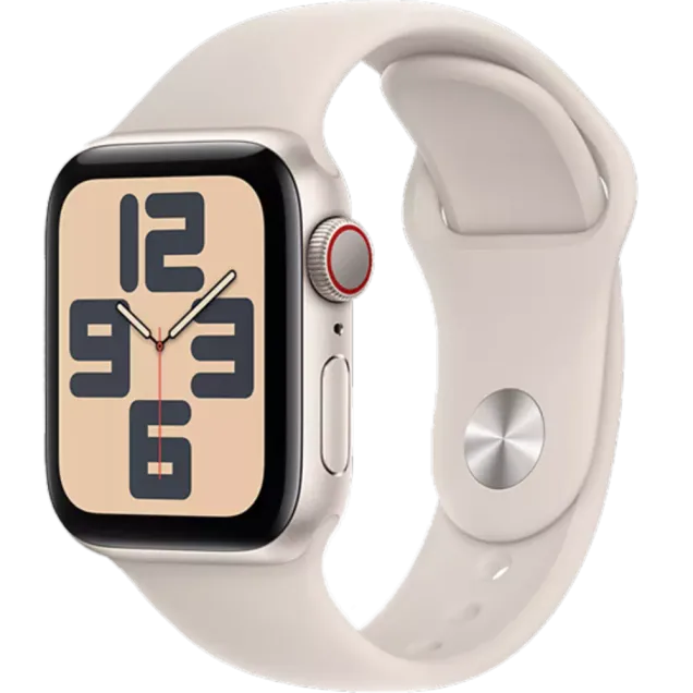 smarthome Apple Watch SE (2023) Aluminium Sportarmband 32 GB 40 mm Polarstern/Polarstern S/M kaufen