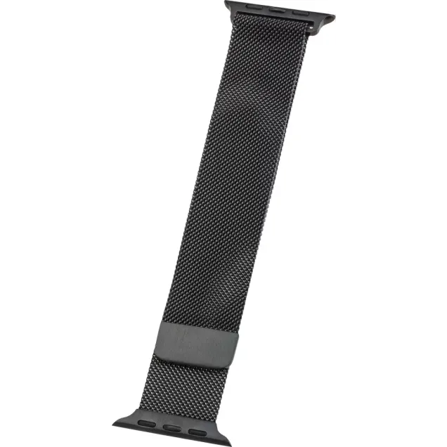 smarthome Peter Jäckel WATCH BAND Apple Watch Ultra 49mm/ Watch 45/44mm (Series 4 - 9)/ 42mm (Series 1 - 3) Milanaise Schwarz kaufen 50% Rabatt für begrenzte Zeit