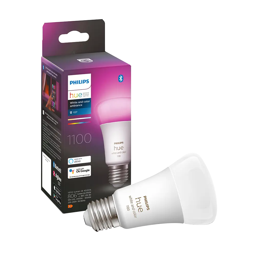smarthome Philips Hue White & Color Ambience E27 Einzelpack 75W kaufen Valentinstagsangebot