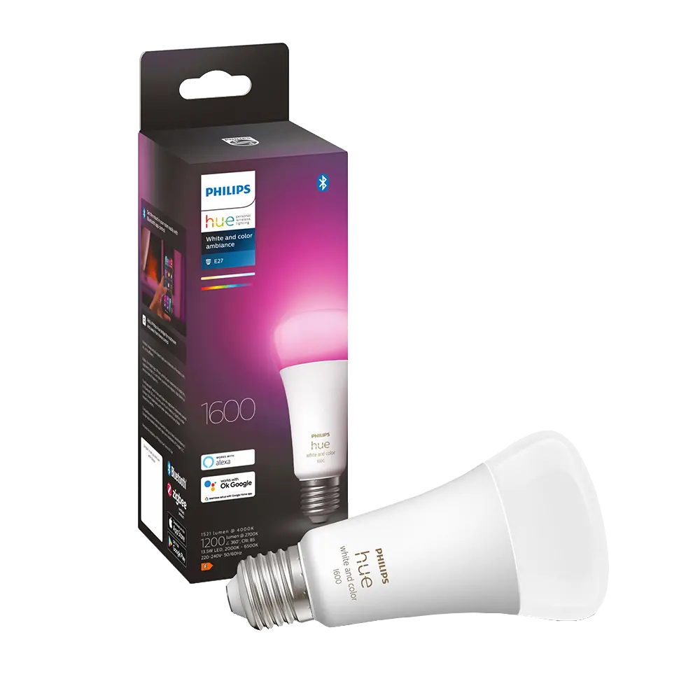 smarthome Philips Hue White & Color Ambience E27 Einzelpack 100W kaufen Top Angebot