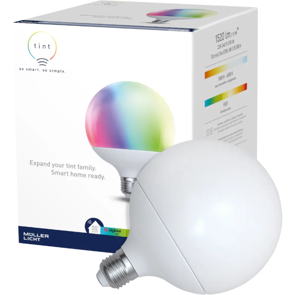 smarthome tint LED-Globeform white+color E27 kaufen Online Outlet