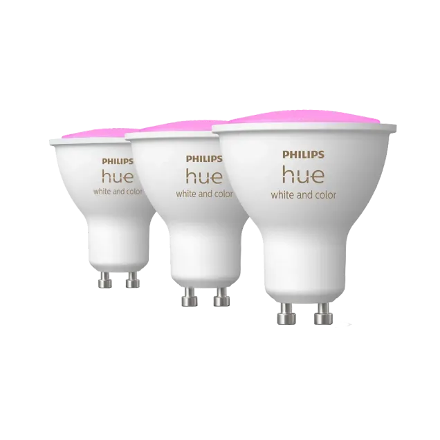 smarthome Philips Hue White & Color Ambience GU10 Dreierpack kaufen