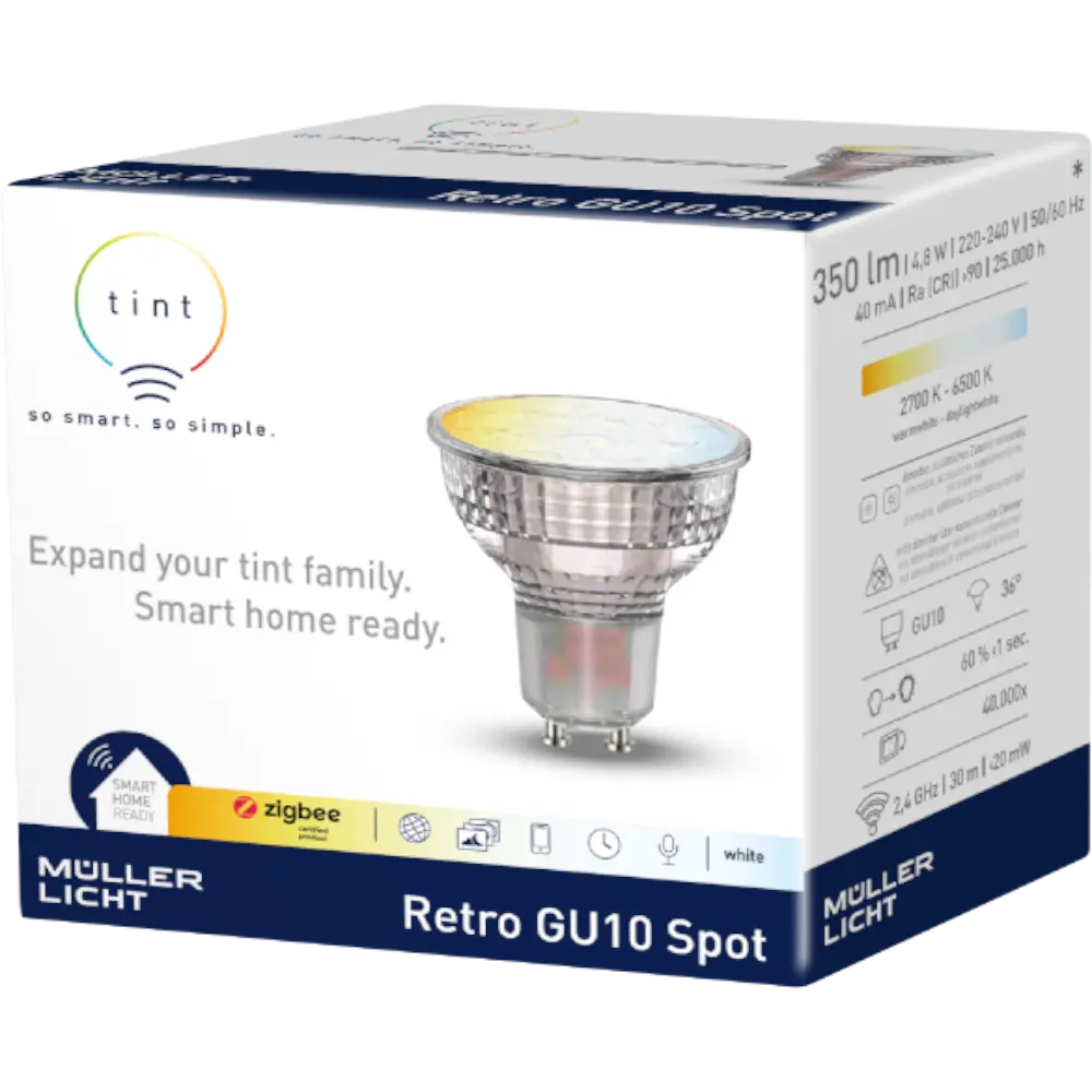 smarthome tint LED-Reflektor Retro white GU10 kaufen Kauf eins, bekomm eins gratis