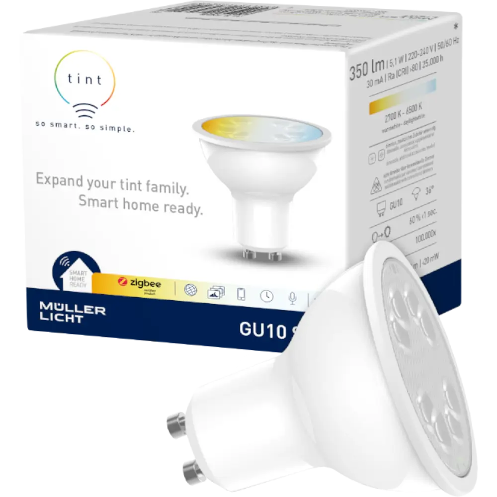 smarthome tint LED-Reflektor white GU10 kaufen Sonderangebote