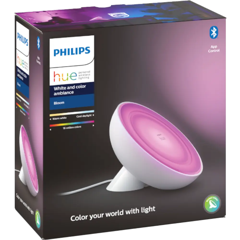 smarthome Philips Hue White & Color Ambience Bloom Tischleuchte Weiß kaufen Kostenlose Rückgabe