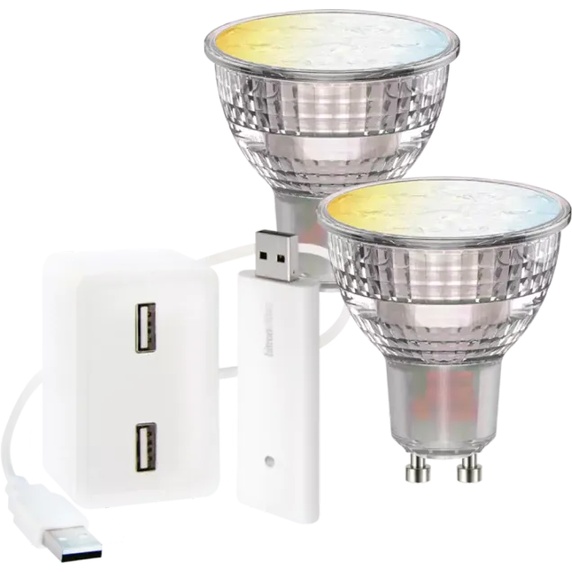 smarthome 2x LED-Reflektor Retro white GU10 + Funkstick kaufen Neuheiten