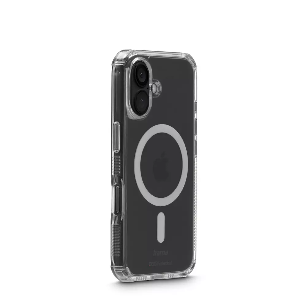 smarthome Hama Handyhülle MagCase Extreme Protect für Apple iPhone 16 Durchsichtig kaufen Rabatt