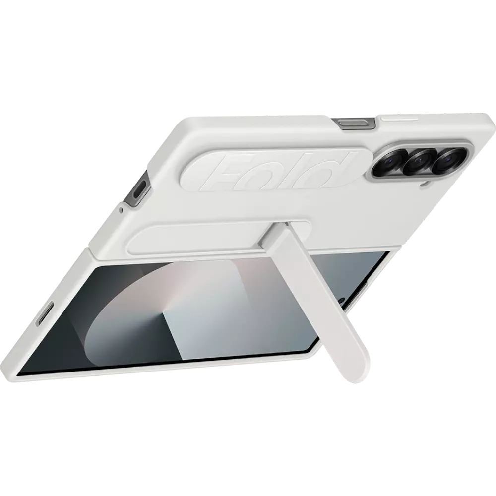 smarthome Samsung Galaxy Z Fold6 Silicone Case White kaufen Schlussverkauf