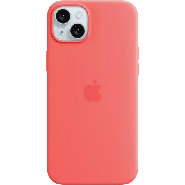 smarthome Apple Silikon Case iPhone 15 Plus mit MagSafe Guave kaufen Flash Sale